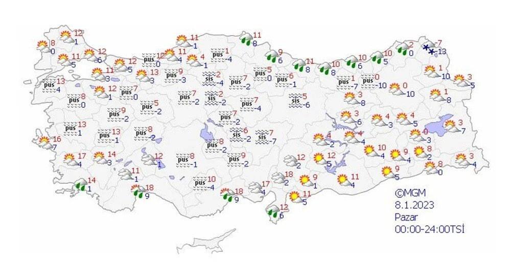 Meteoroloji'den uyarı: Hem sis hem yağmur hem de kar var