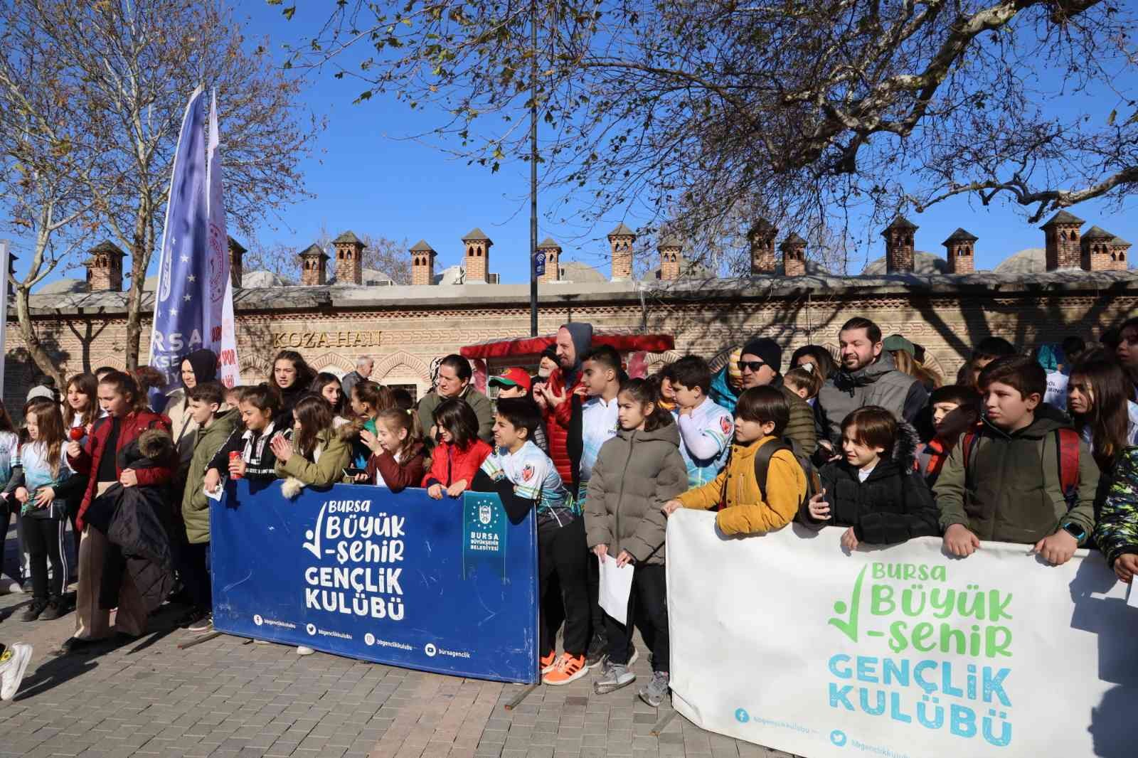 Tarihi çarşıda oryantiring heyecanı