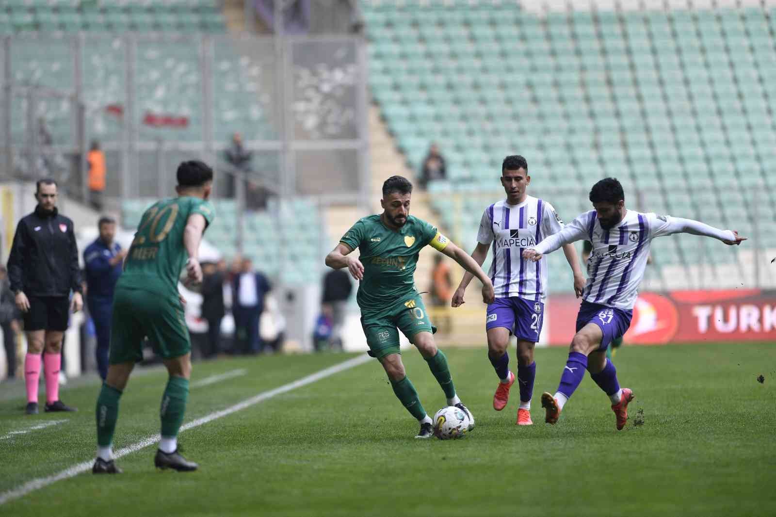 TFF 2. Lig: Bursaspor: 1 - Afyonspor: 1