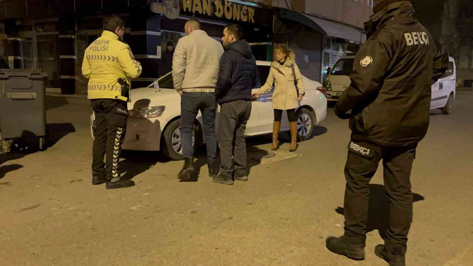 Bursa’da alkol testini reddeden sürücü polise zor anlar yaşattı