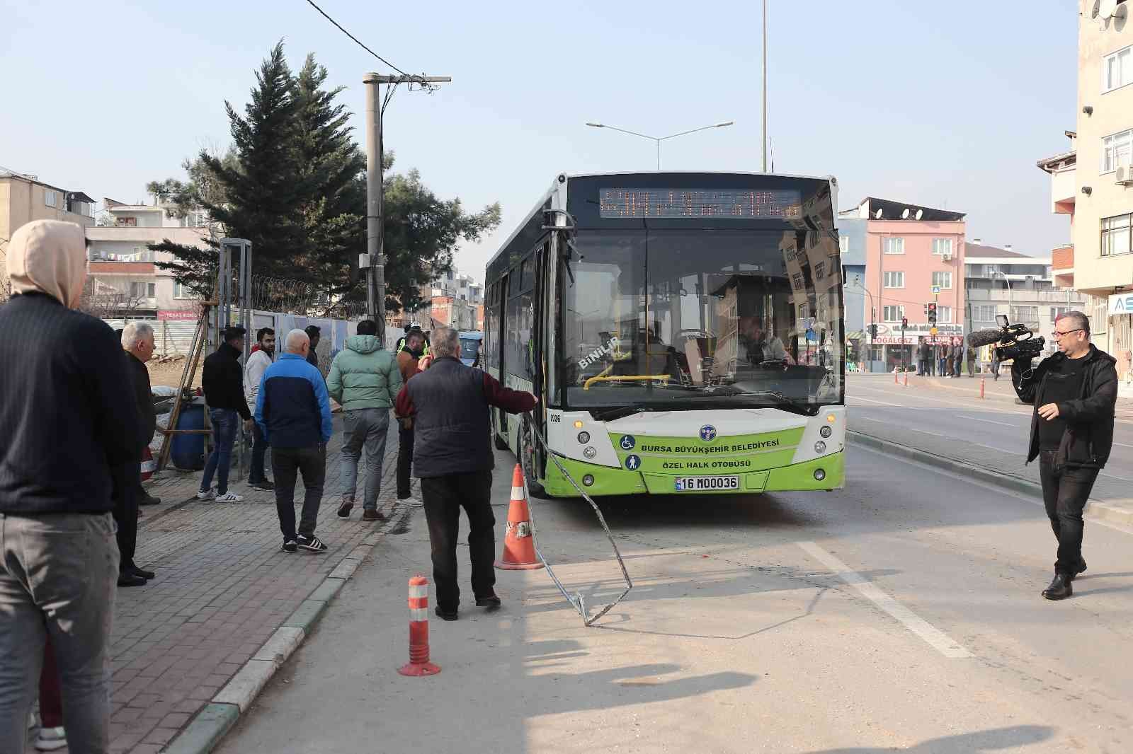 Otobüsteki durak geçme kavgası kazaya sebep oldu