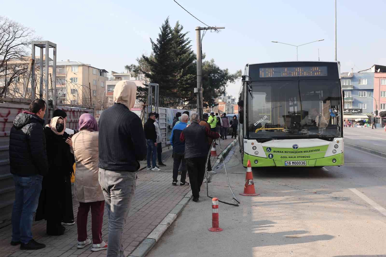 Otobüsteki durak geçme kavgası kazaya sebep oldu