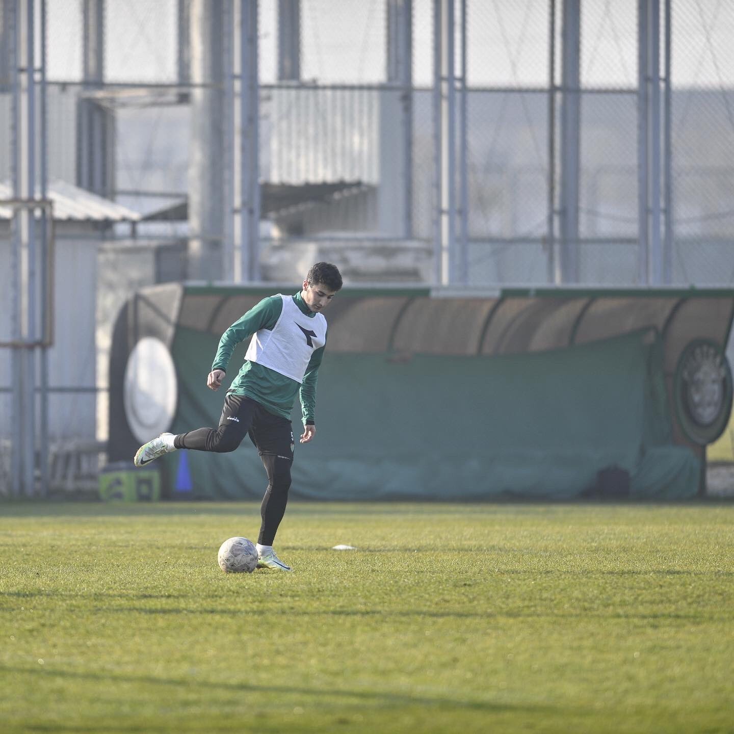 Bursaspor topa sahip olma çalışması yaptı