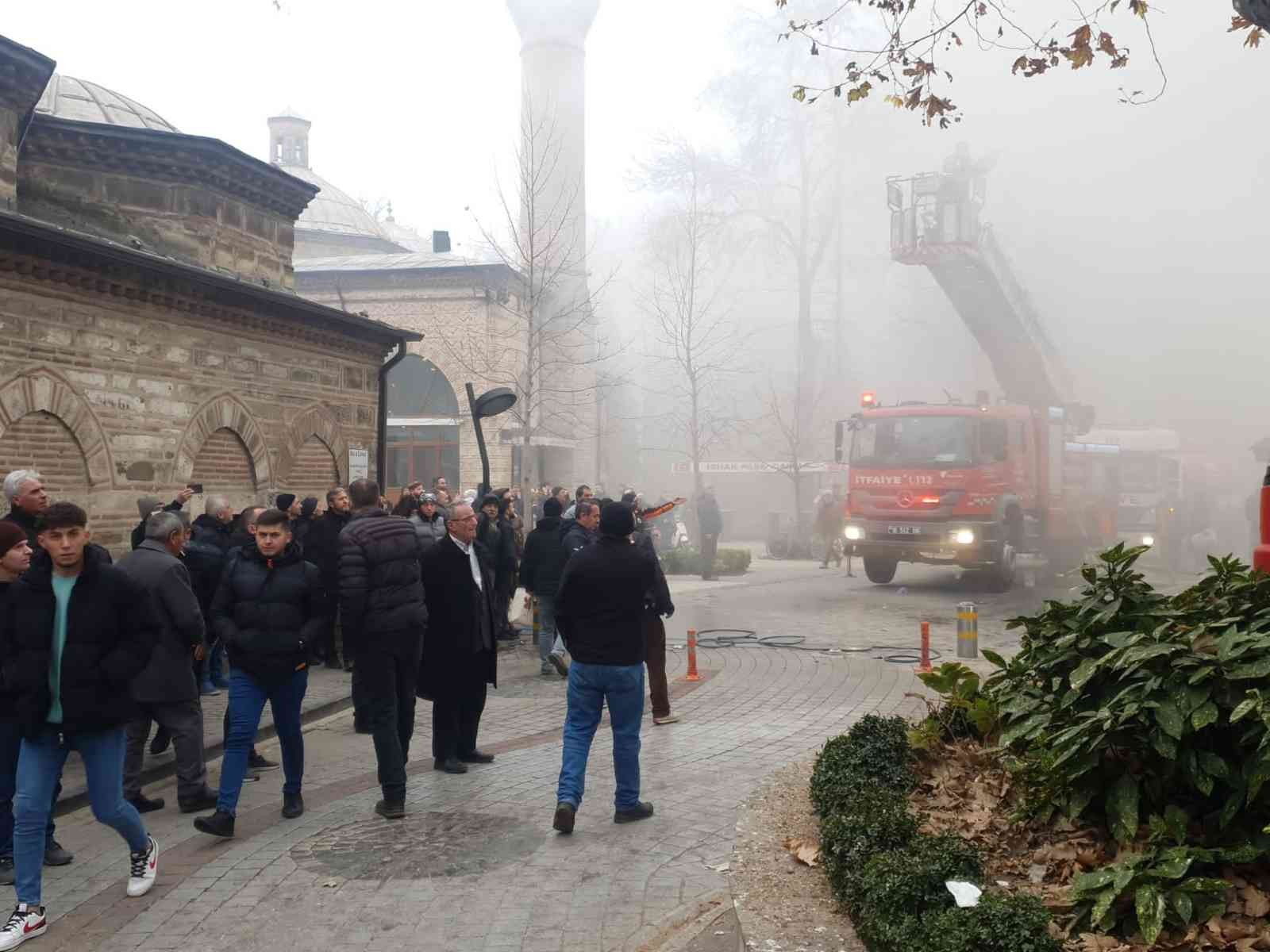 Bursa’da korkutan yangın