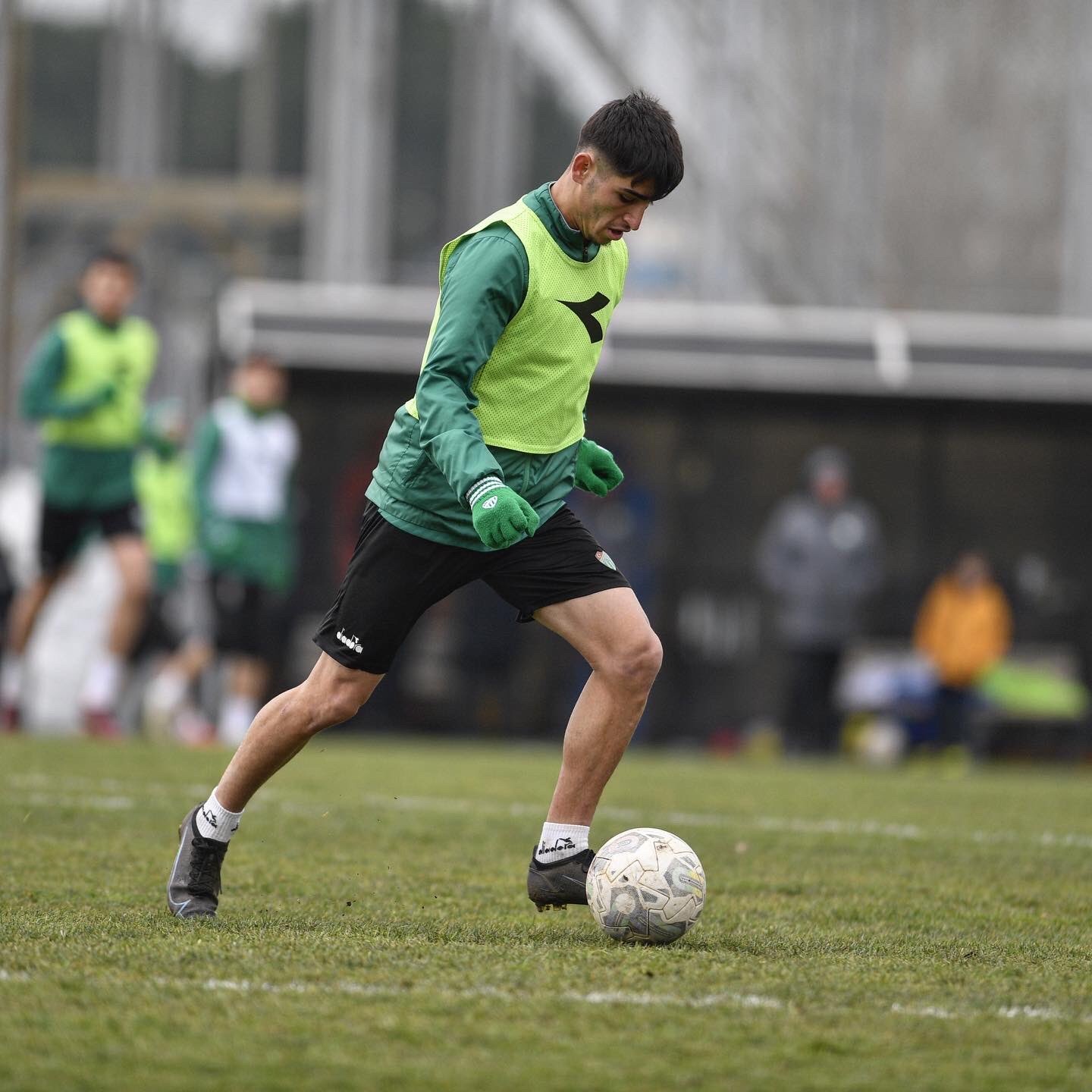 Bursaspor topa sahip olma çalışması yaptı