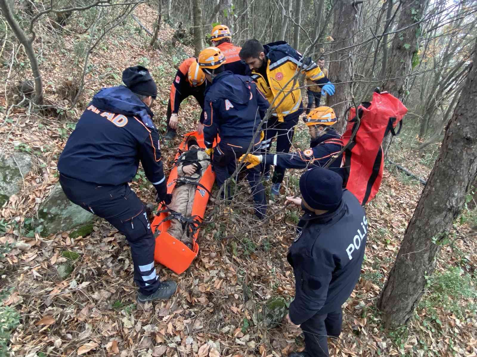 Uludağ’ın ormanlarında 12 saatlik can pazarı