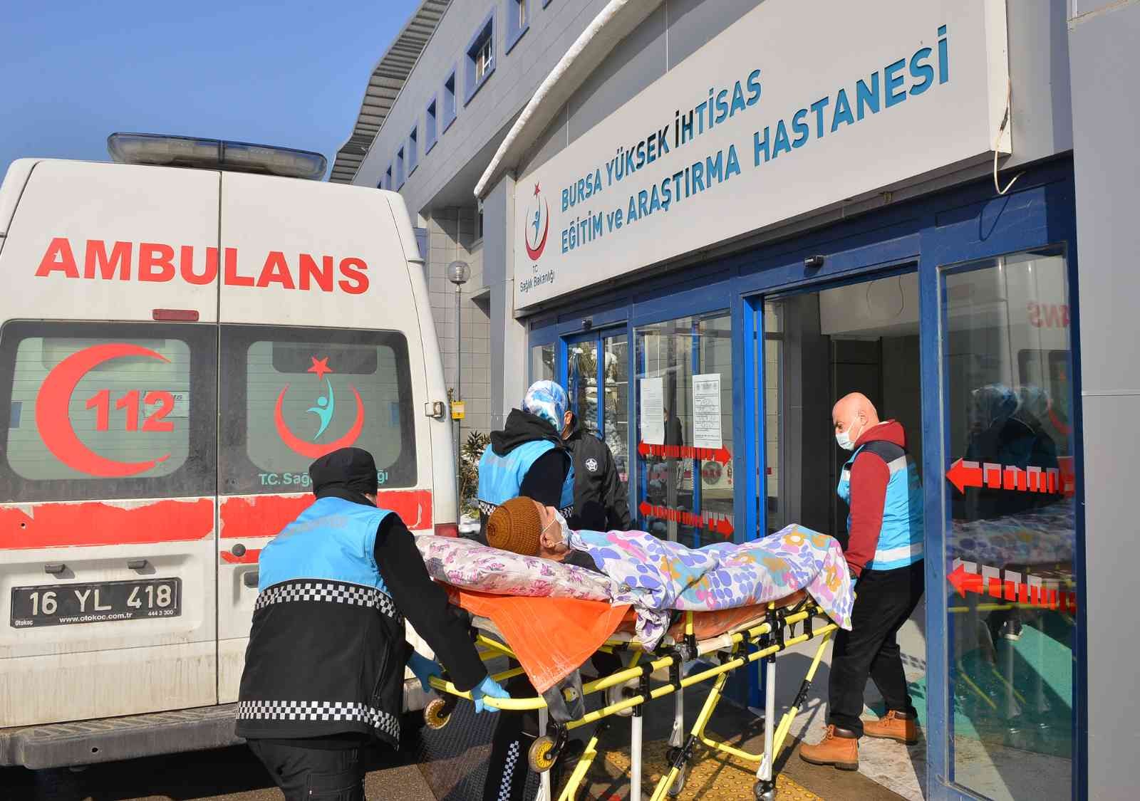 Yıldırım’da 2 bin 589 hastaya ambulans desteği