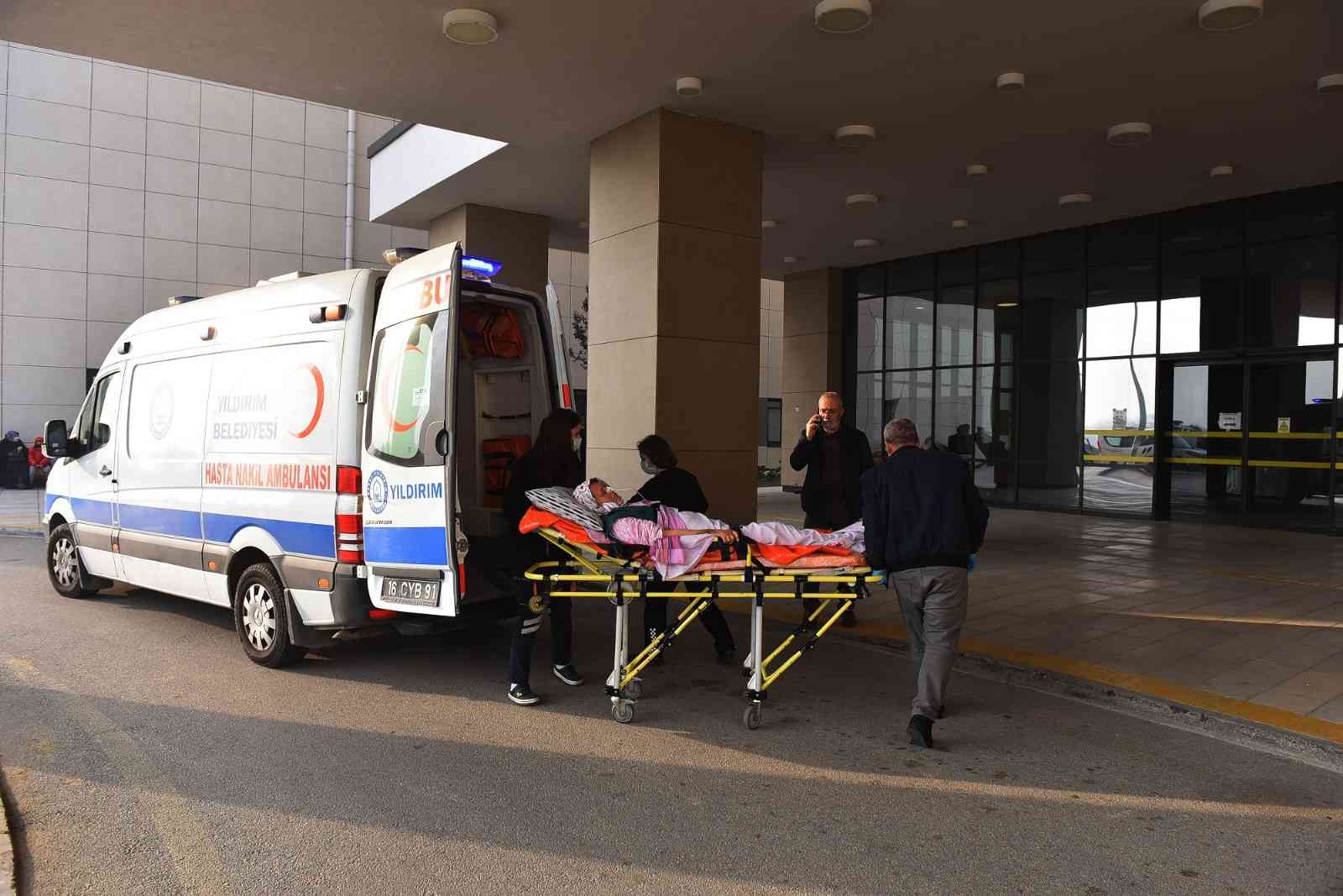 Yıldırım’da 2 bin 589 hastaya ambulans desteği