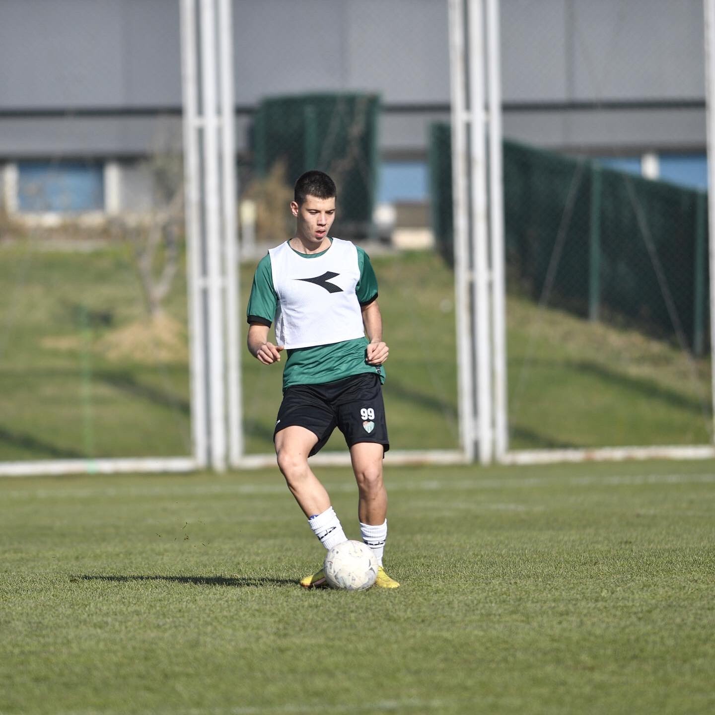 Bursaspor, U19 takımı ile hazırlık maçı yaptı