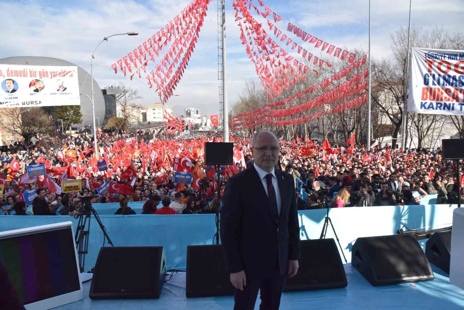 Ak Parti İl Başkanı’ndan Bursalılara teşekkür