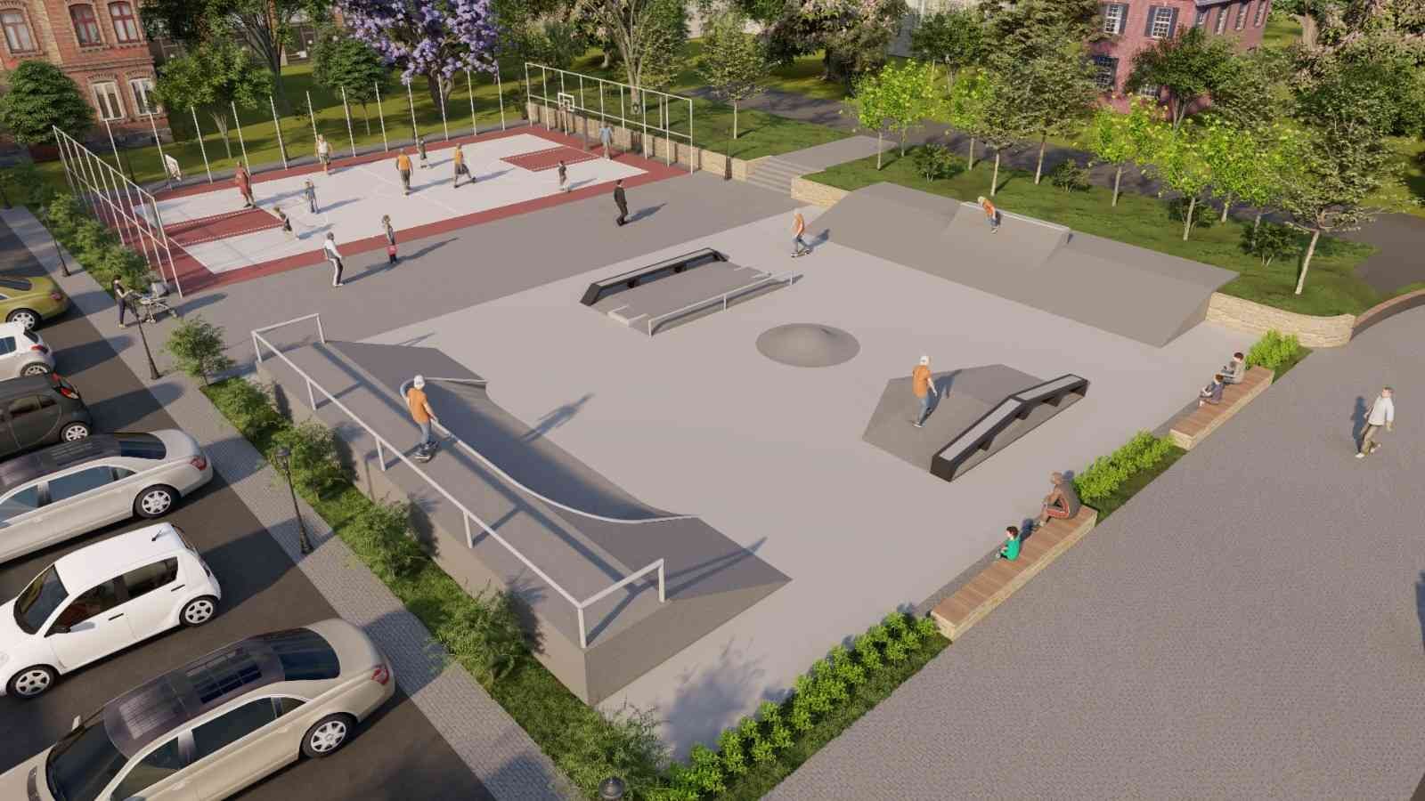 Başkan Yılmaz’dan gençlere skate park