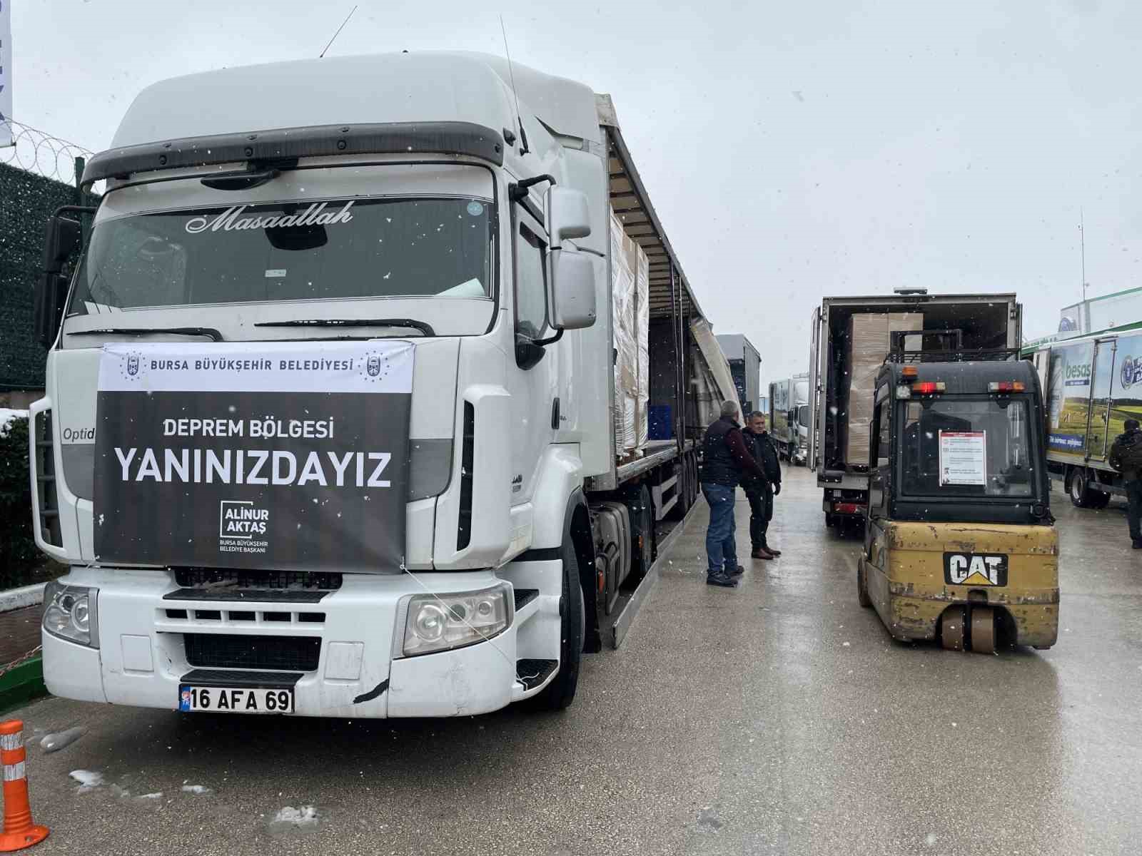 Bursa’dan ekmek ve meyve seferberliği