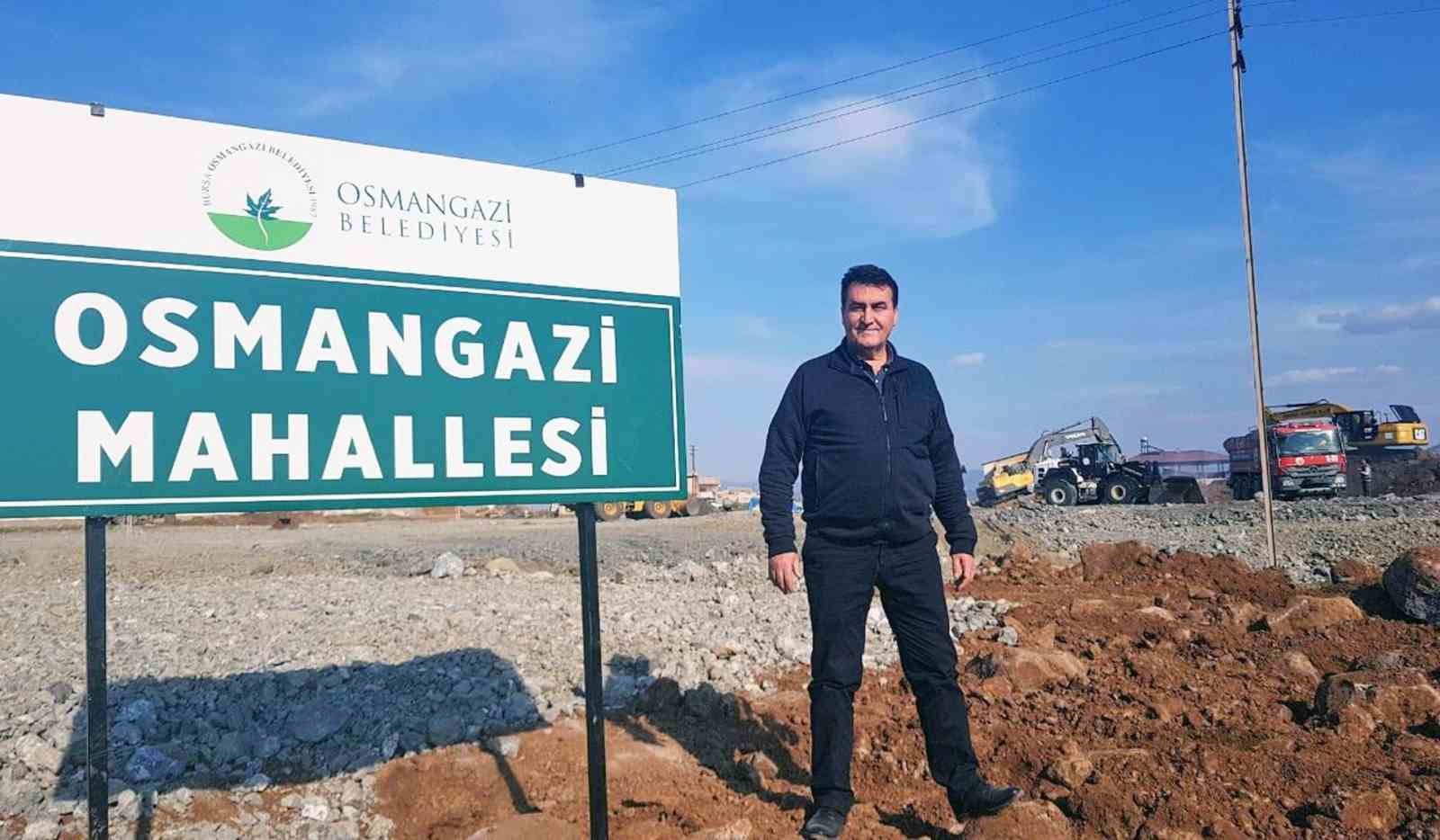 İslahiye’ye Osmangazi mahallesi