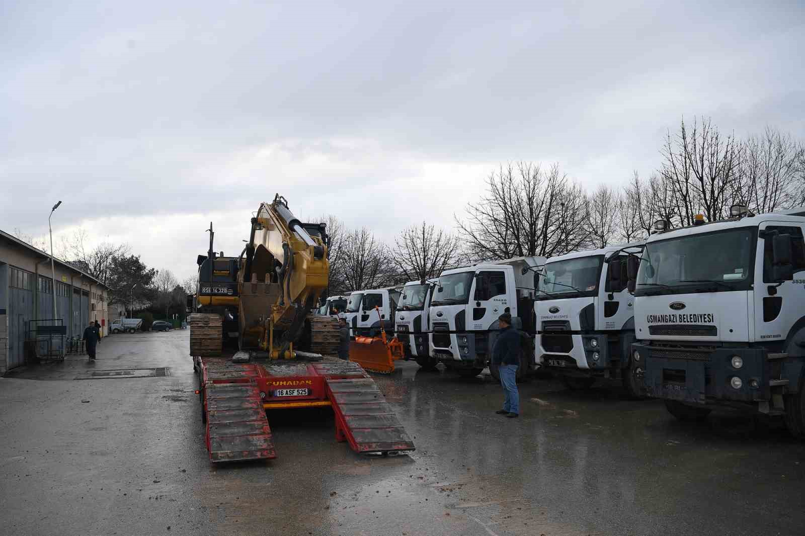 Osmangazi Belediyesi imkânlarını seferber etti