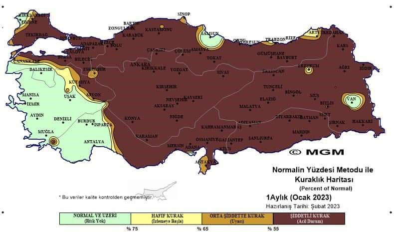 Bursa’da barajlar alarm veriyor