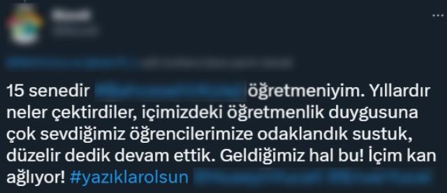 Yıllık ücreti 240 bin lira olan özel okulun öğretmenleri sosyal medyada ayaklandı: Asgari ücret alıyoruz