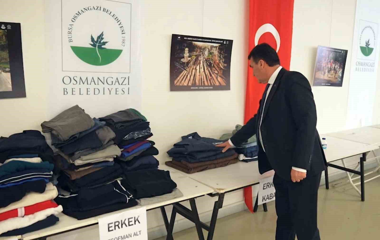 Osmangazi Sevgi Mağazası’nın kapıları depremzedelere açıldı