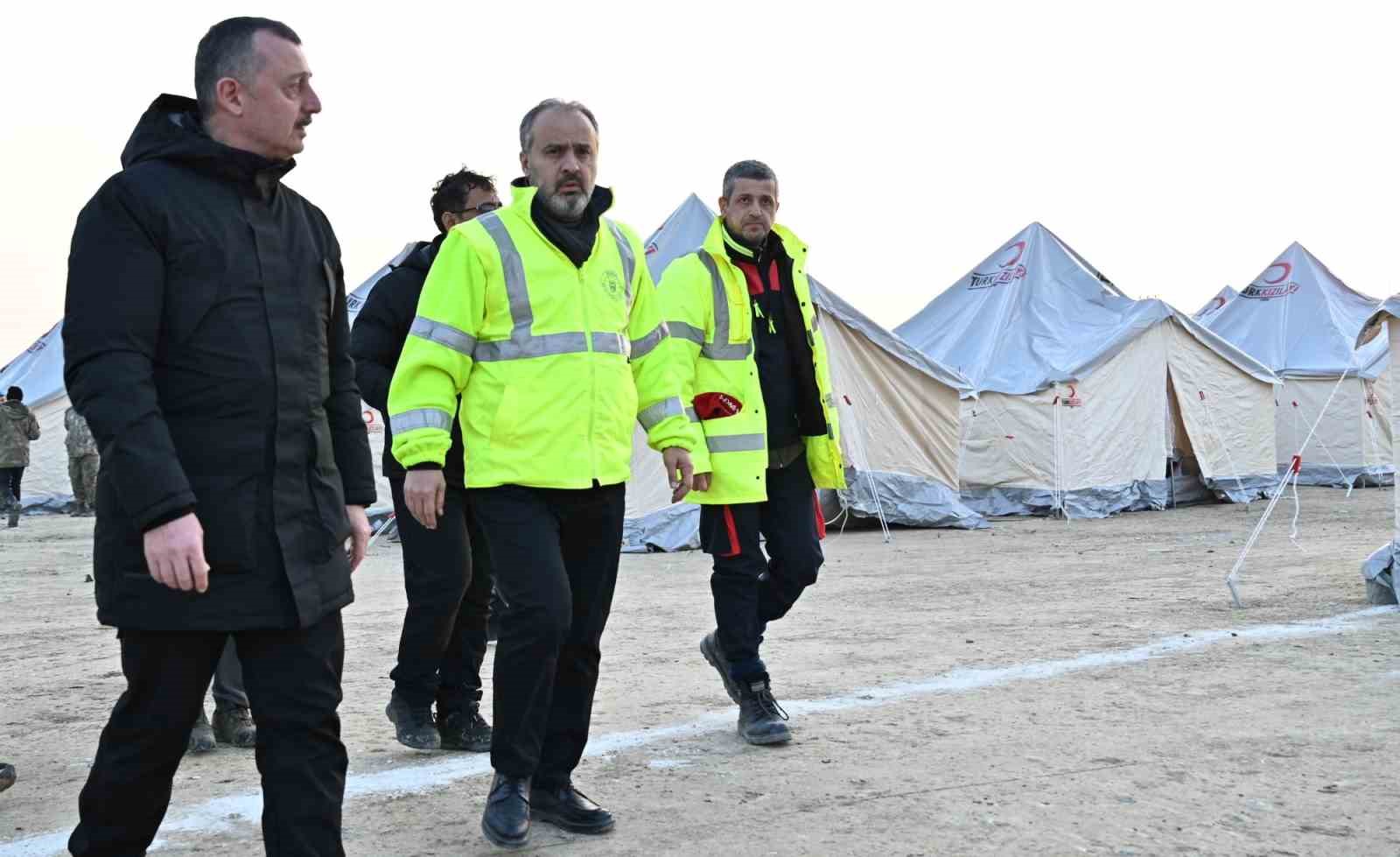 Bursa, Hatay için seferber