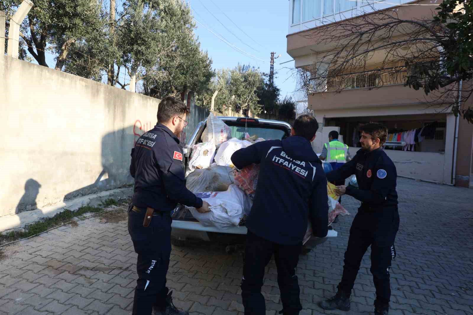 Bursa’dan Hatay’a gönül köprüsü