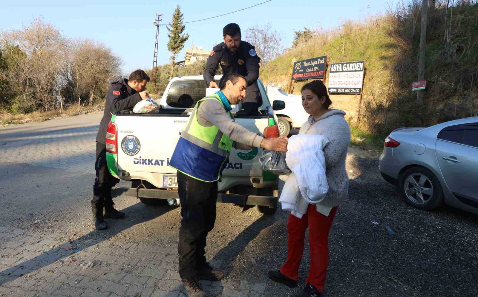 Bursa’dan Hatay’a gönül köprüsü