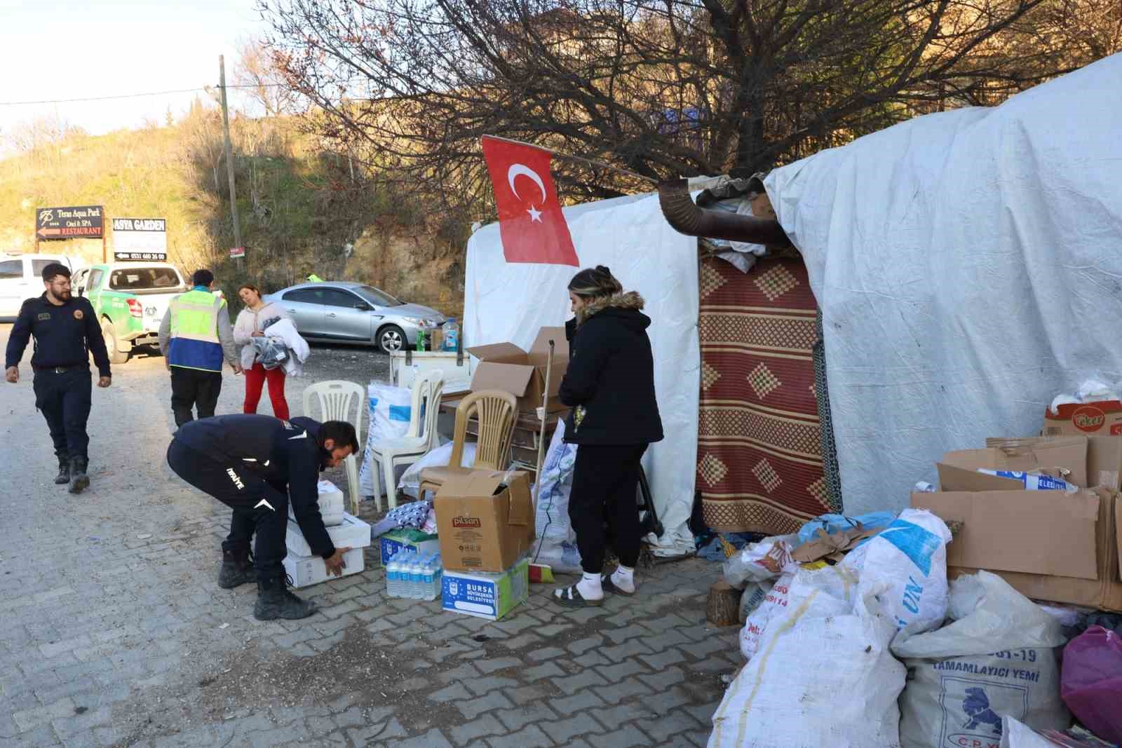 Bursa’dan Hatay’a gönül köprüsü