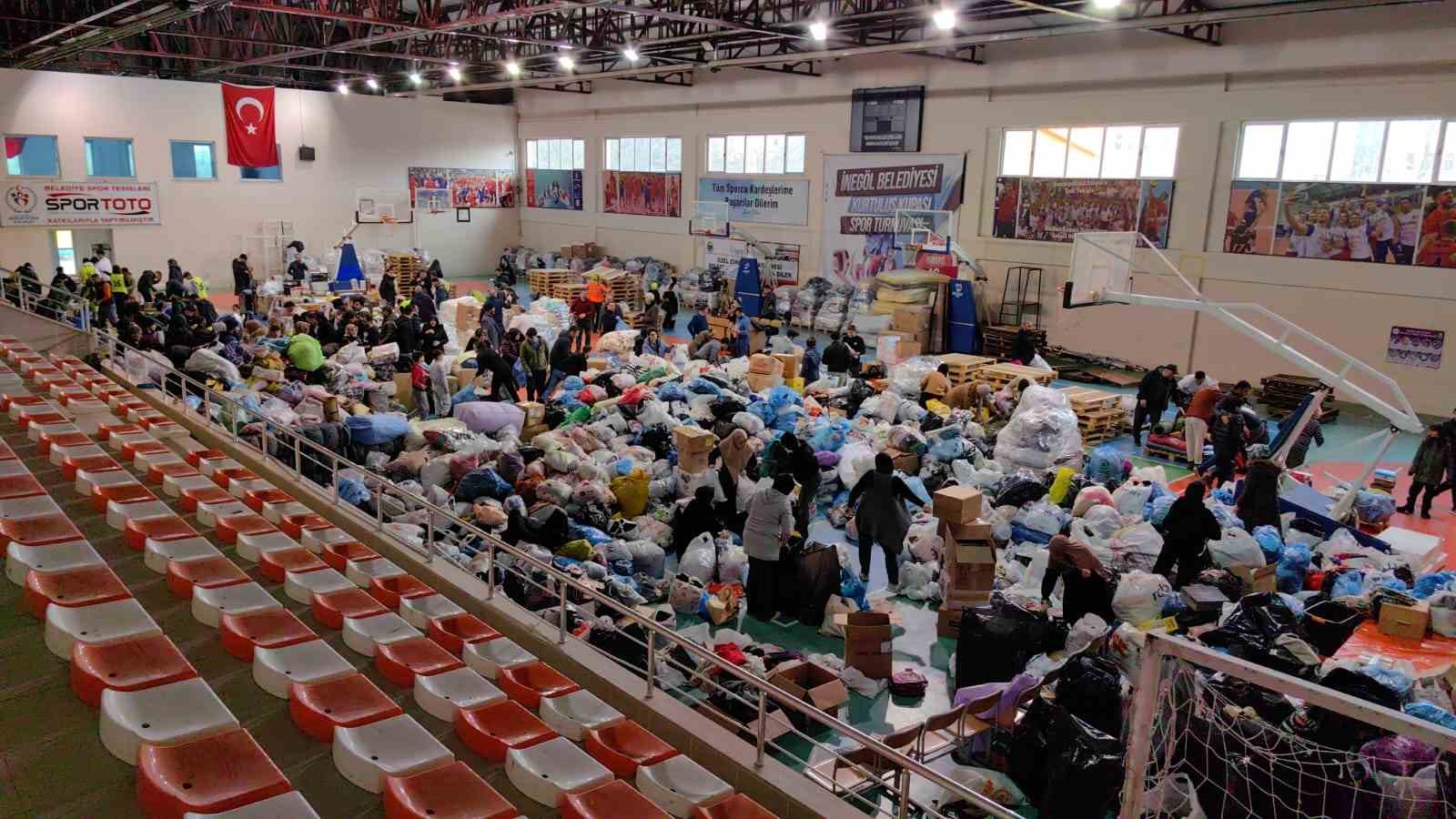 Bursa’da yardım seferberliği