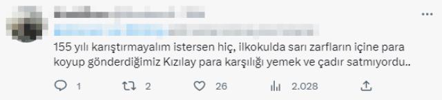 Çadır satışıyla eleştirilerin hedefi olan Kızılay'da Başkan Kerem Kınık'ın yaptığı paylaşıma tepki yorumu yağdı