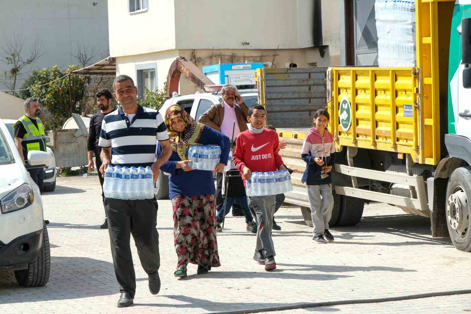 Bursa Büyükşehir’den Hatay’da su seferberliği