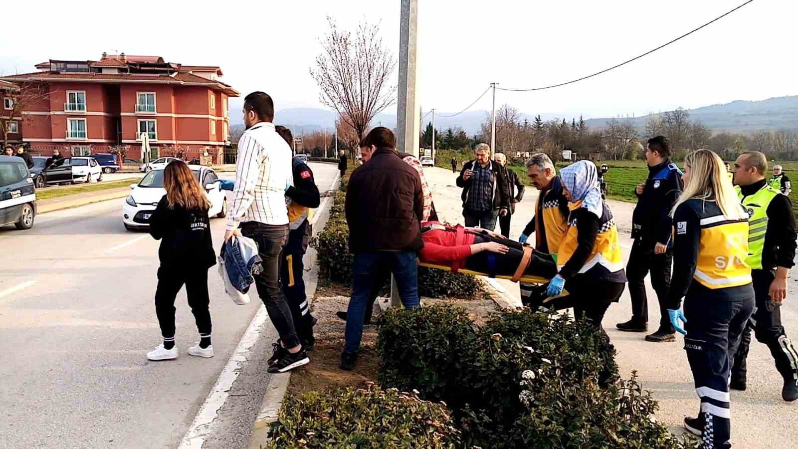 Bursa’da alkollü sürücü otomobiliyle takla attı: 5 yaralı