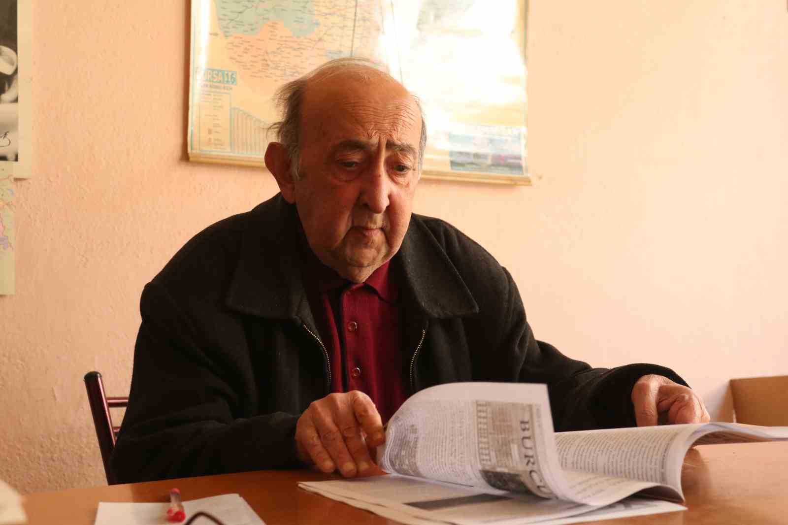 61 yıl haber yazdı, artık okuyacak