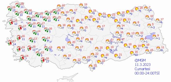 Meteoroloji'den hafta sonu için kritik uyarı!