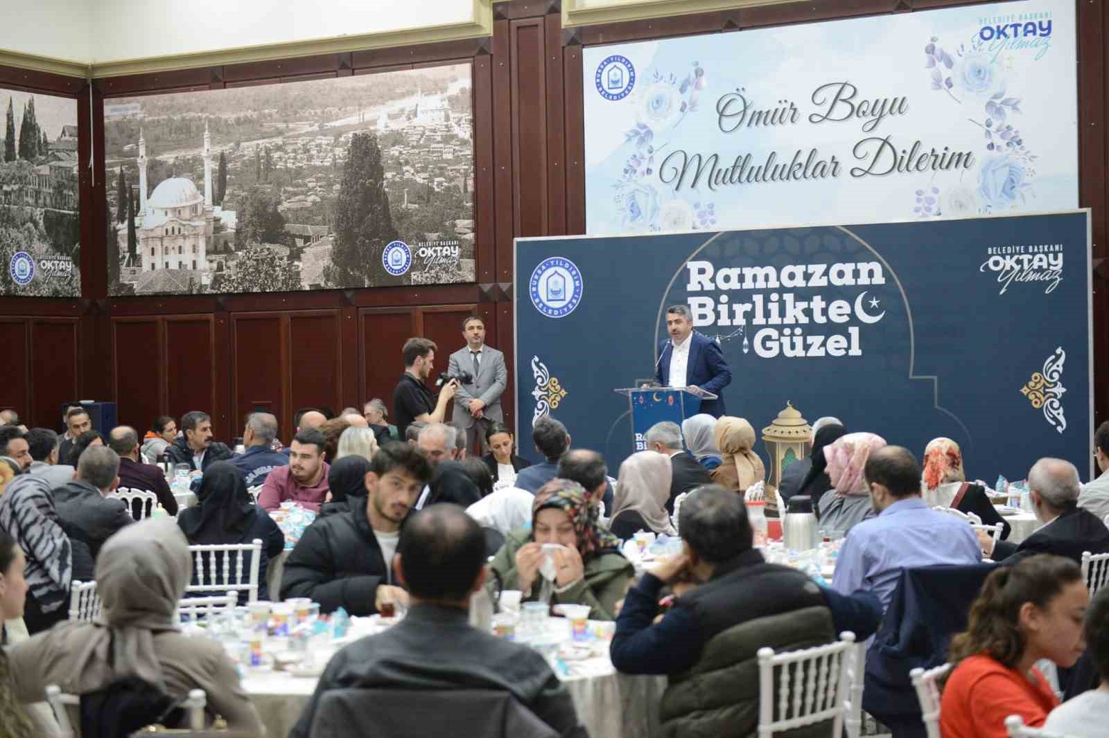 Başkan Yılmaz şehit aileleri ve gazilerle iftarda buluştu