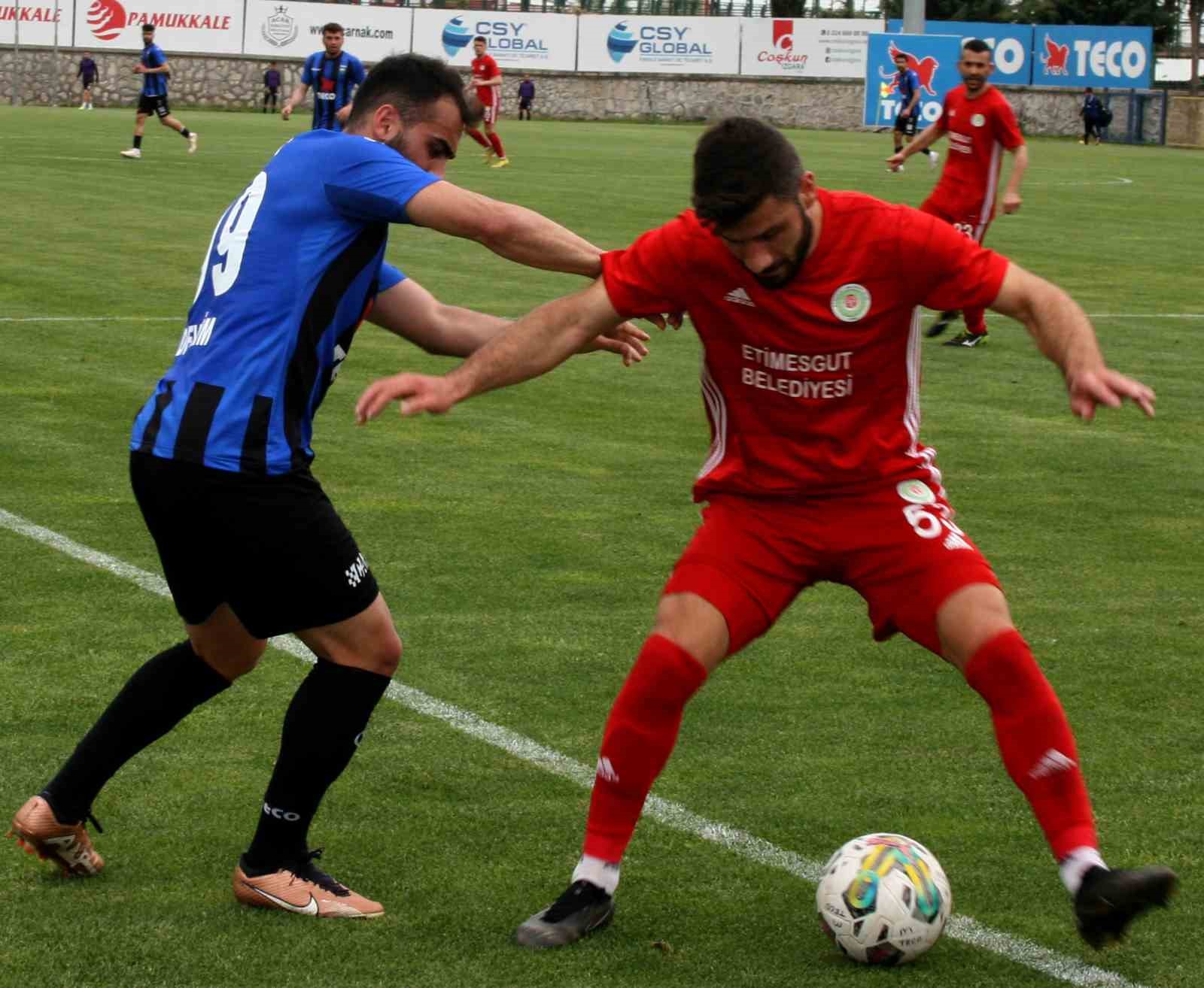 TFF 2. Lig: TECO Karacabey Belediyespor: 0 - Etimesgut Belediyespor: 1