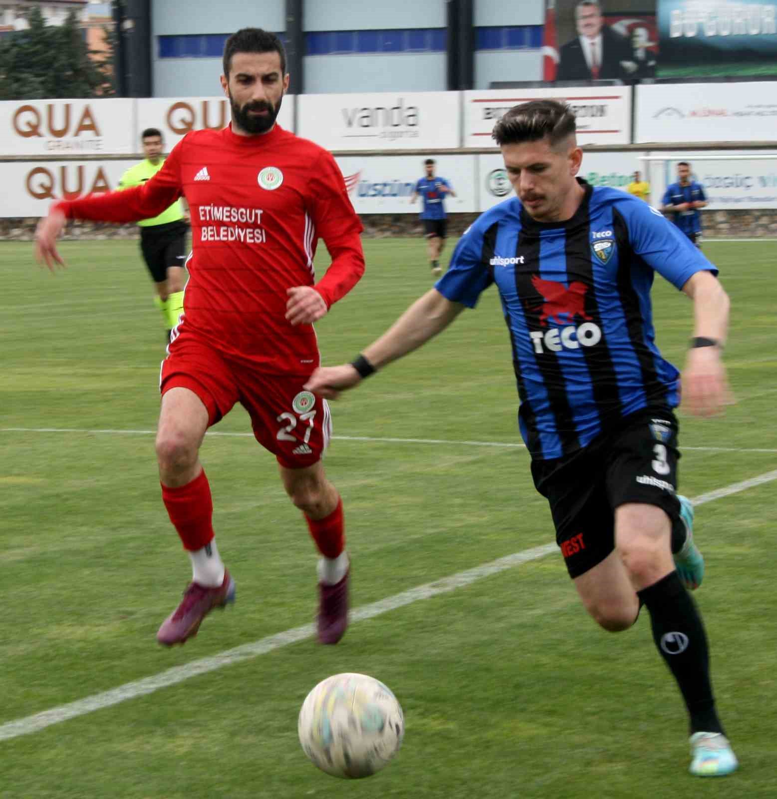 TFF 2. Lig: TECO Karacabey Belediyespor: 0 - Etimesgut Belediyespor: 1