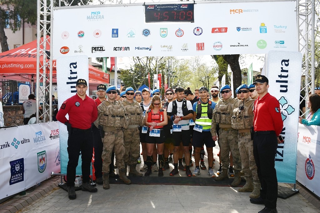 İznik ultra maratonunda 11. Buluşma start aldı