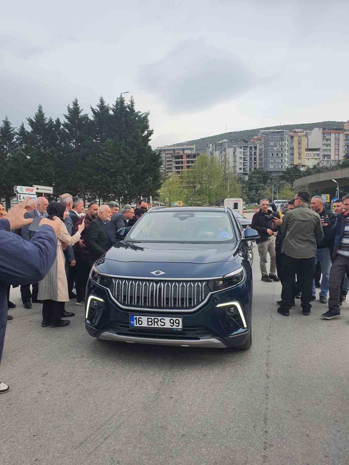 Bakan Varank’a Togg’un başkenti Gemlik’te sevgi seli