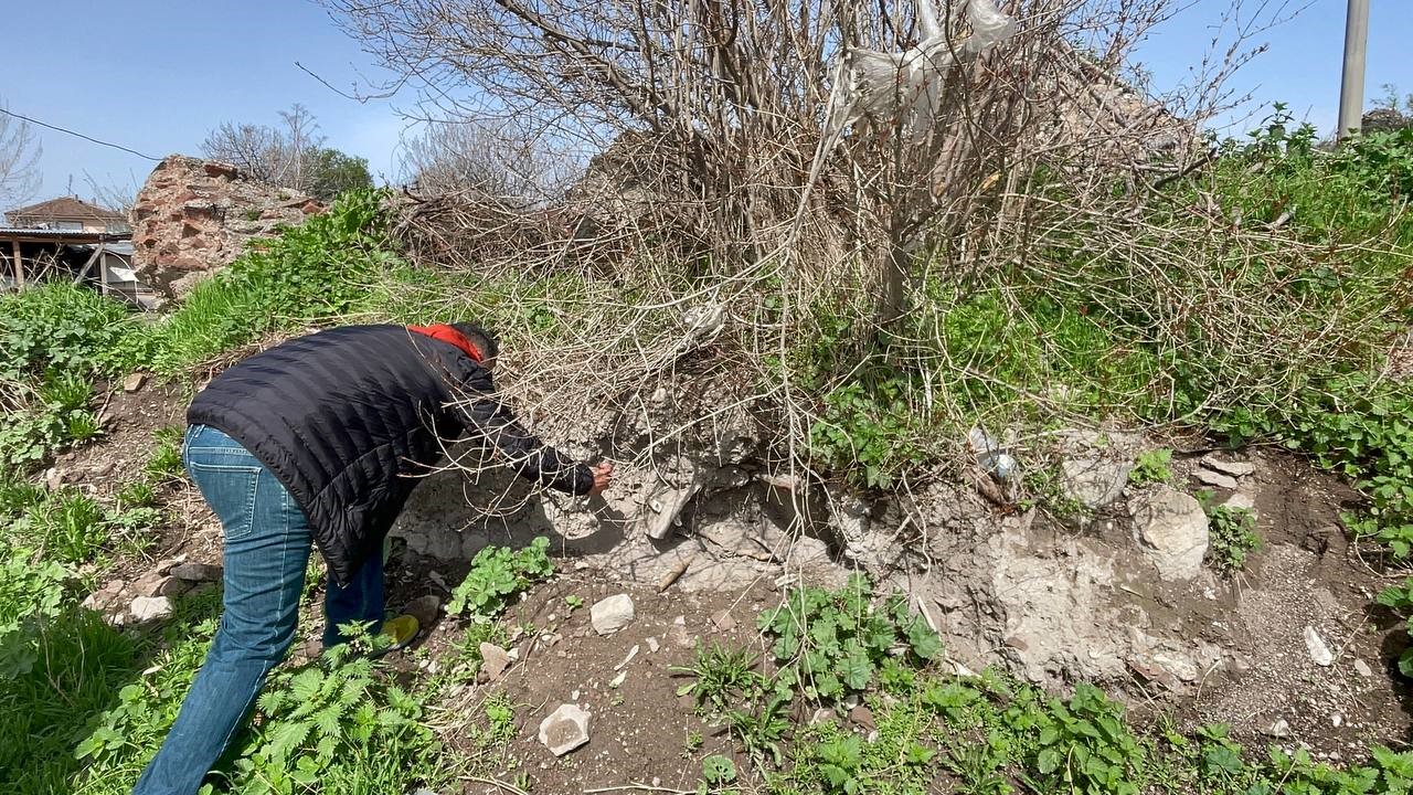 İznik’te Bizans dönemine ait mezar ve insan kemikleri bulundu