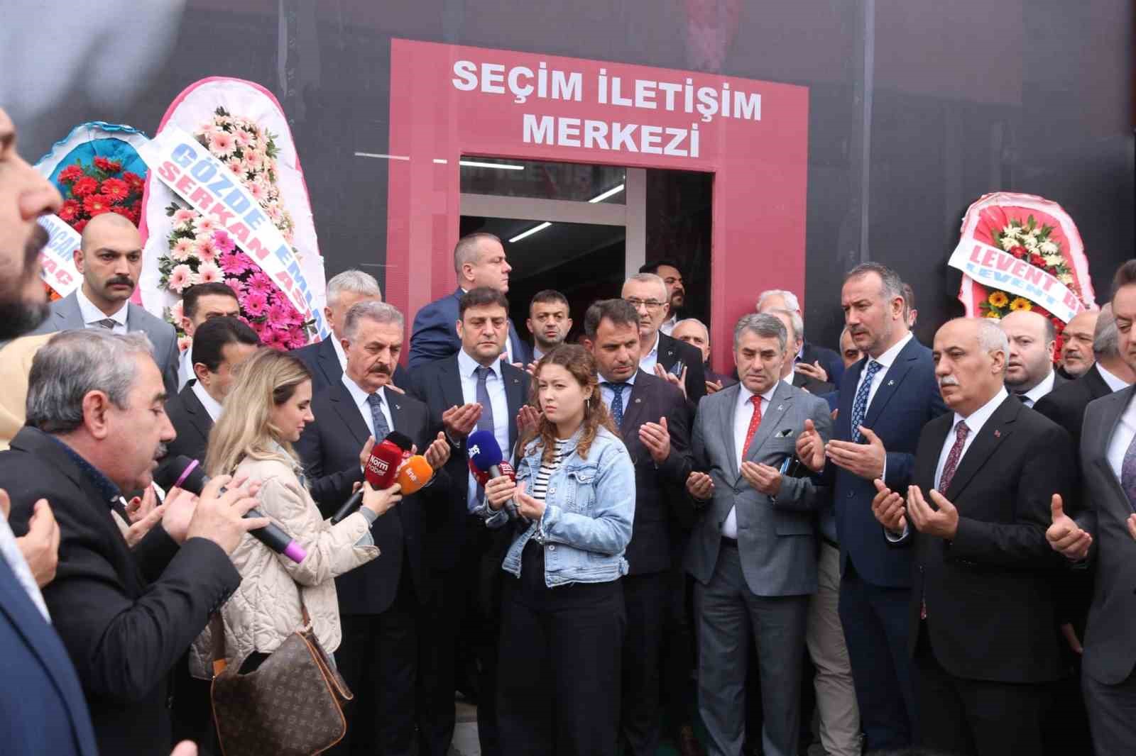 MHP Bursa Seçim İletişim Merkezi açıldı