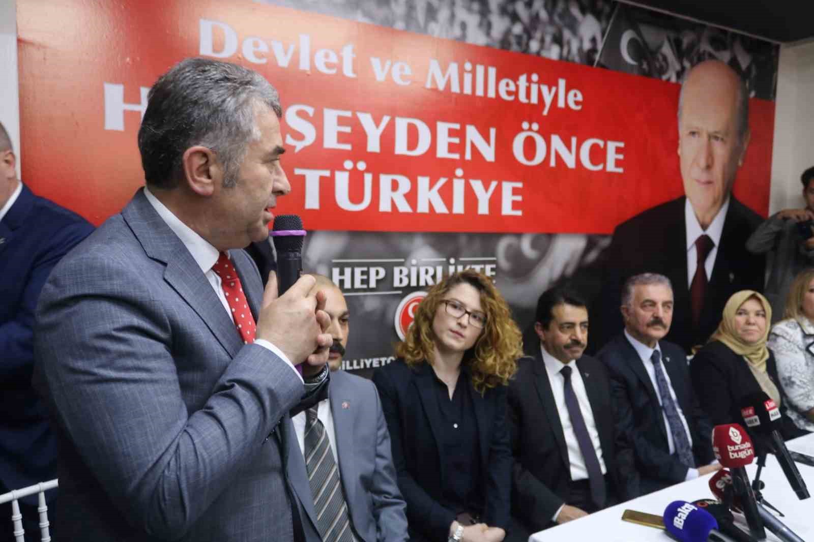 MHP Bursa Seçim İletişim Merkezi açıldı