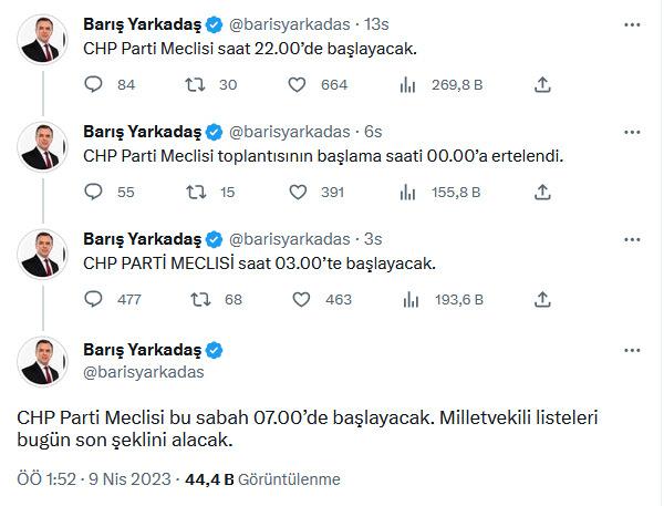 CHP liste savaşları nedeniyle dört kez toplantı erteledi! Kriz patlak verdi