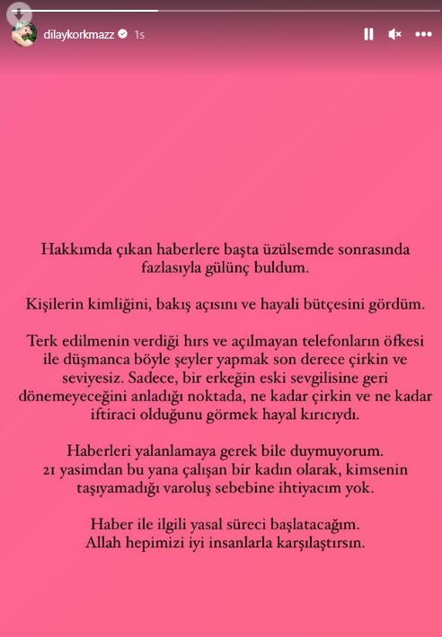 İlişkisi borç para istediği için mi bitti? Faruk Sabancı'ya tepki gösteren Dilay Korkmaz, iddiayı yalanladı