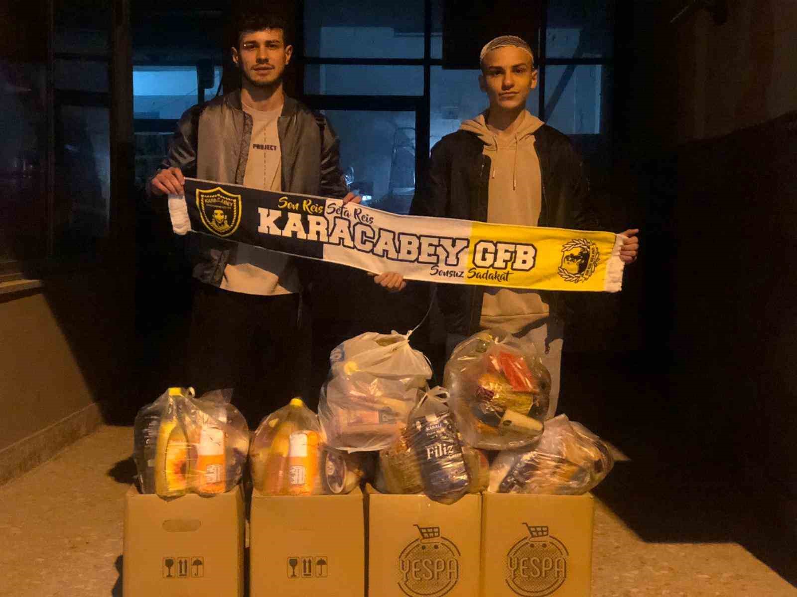 Genç Fenerbahçelilerden yardım eli