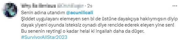 Davranışlarından rahatsız olduğu Merve'yi diskalifiye eden Acun Ilıcalı'ya tepki yağıyor