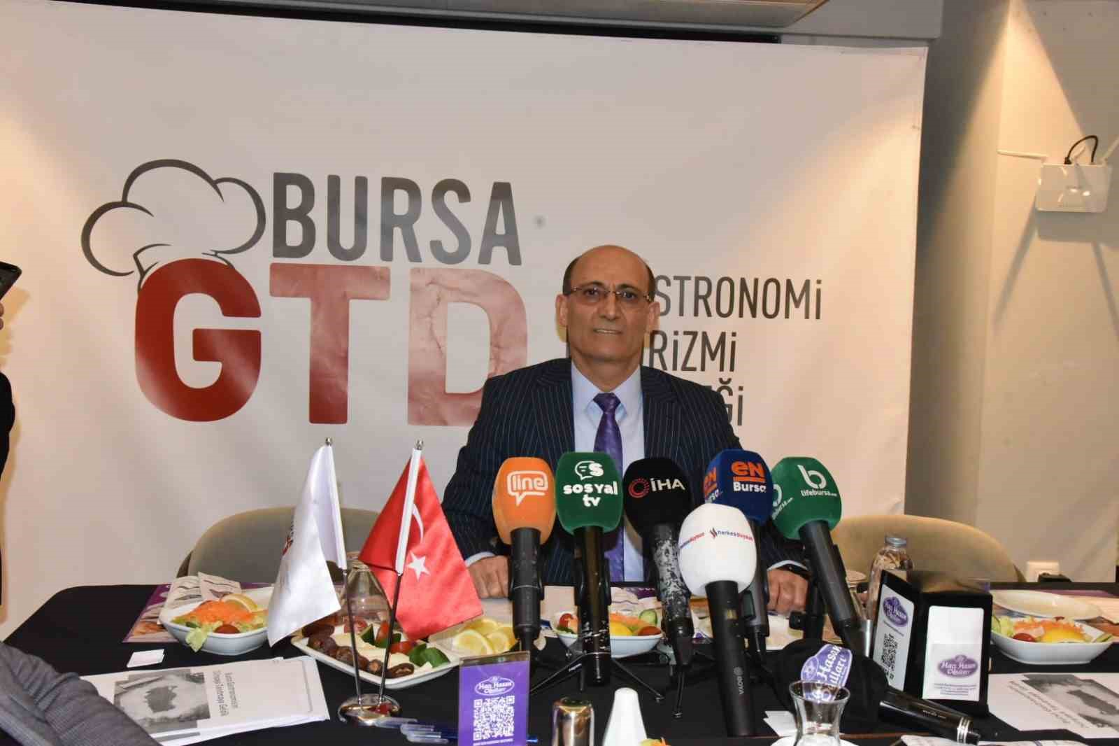 Bursa gastronomisi kitap oluyor