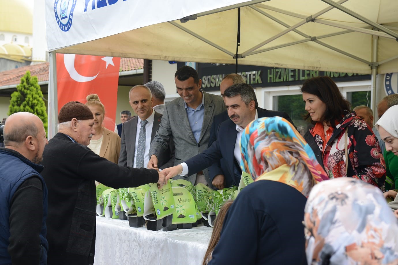 Yıldırım Belediyesi’nden 25 bin fide