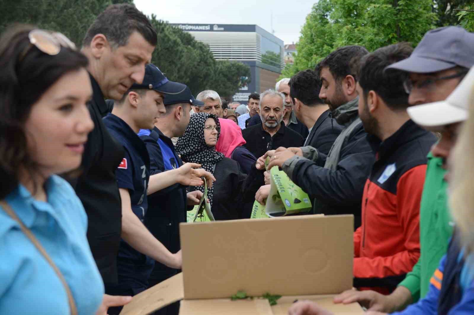 Yıldırım Belediyesi’nden 25 bin fide