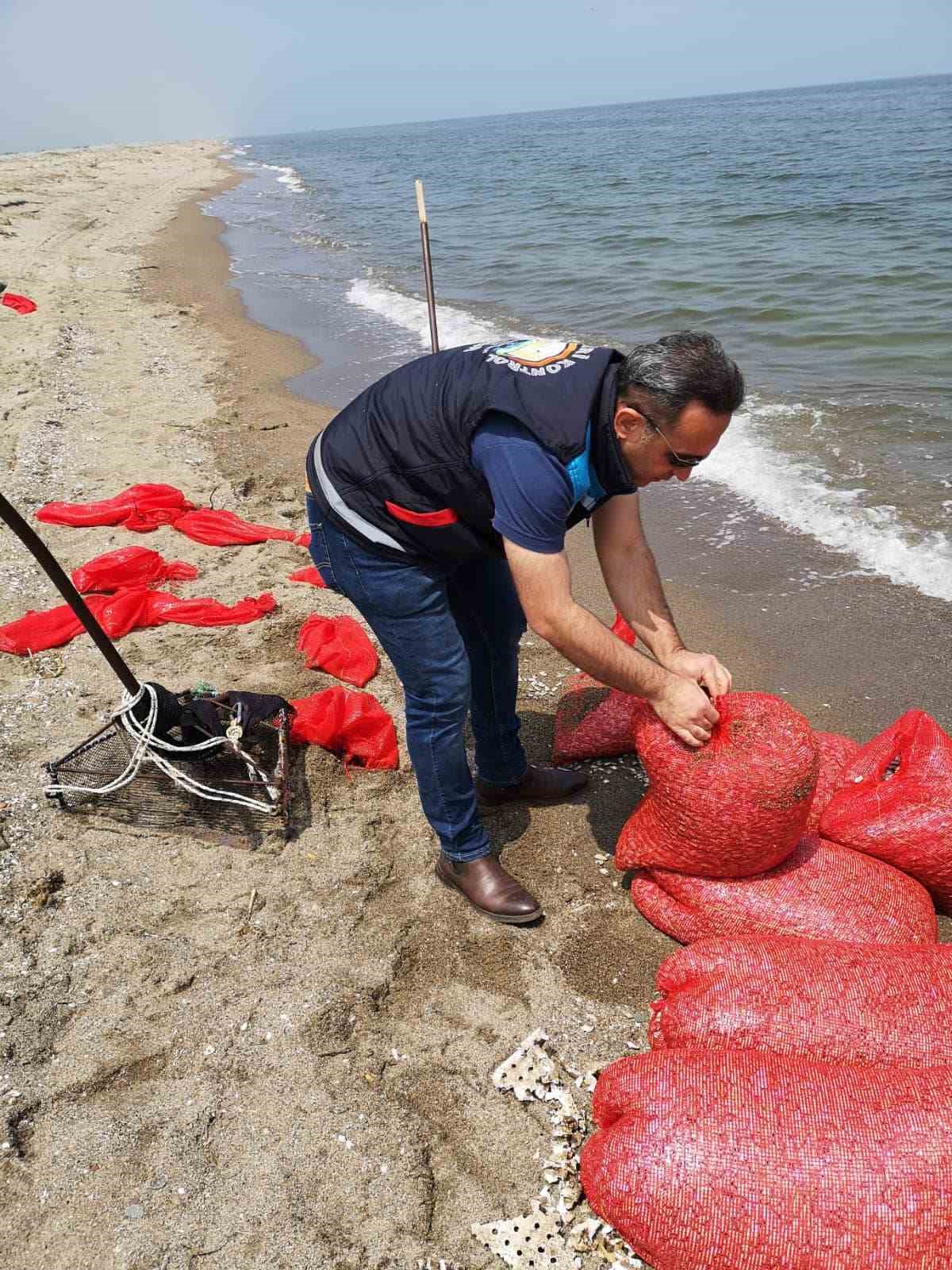 Yasak dönemde midye avcılığı denetimi devam ediyor