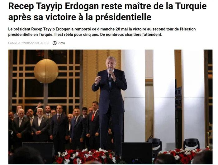 Erdoğan'ın zaferi Fransa basını: Türkiye'nin ustası