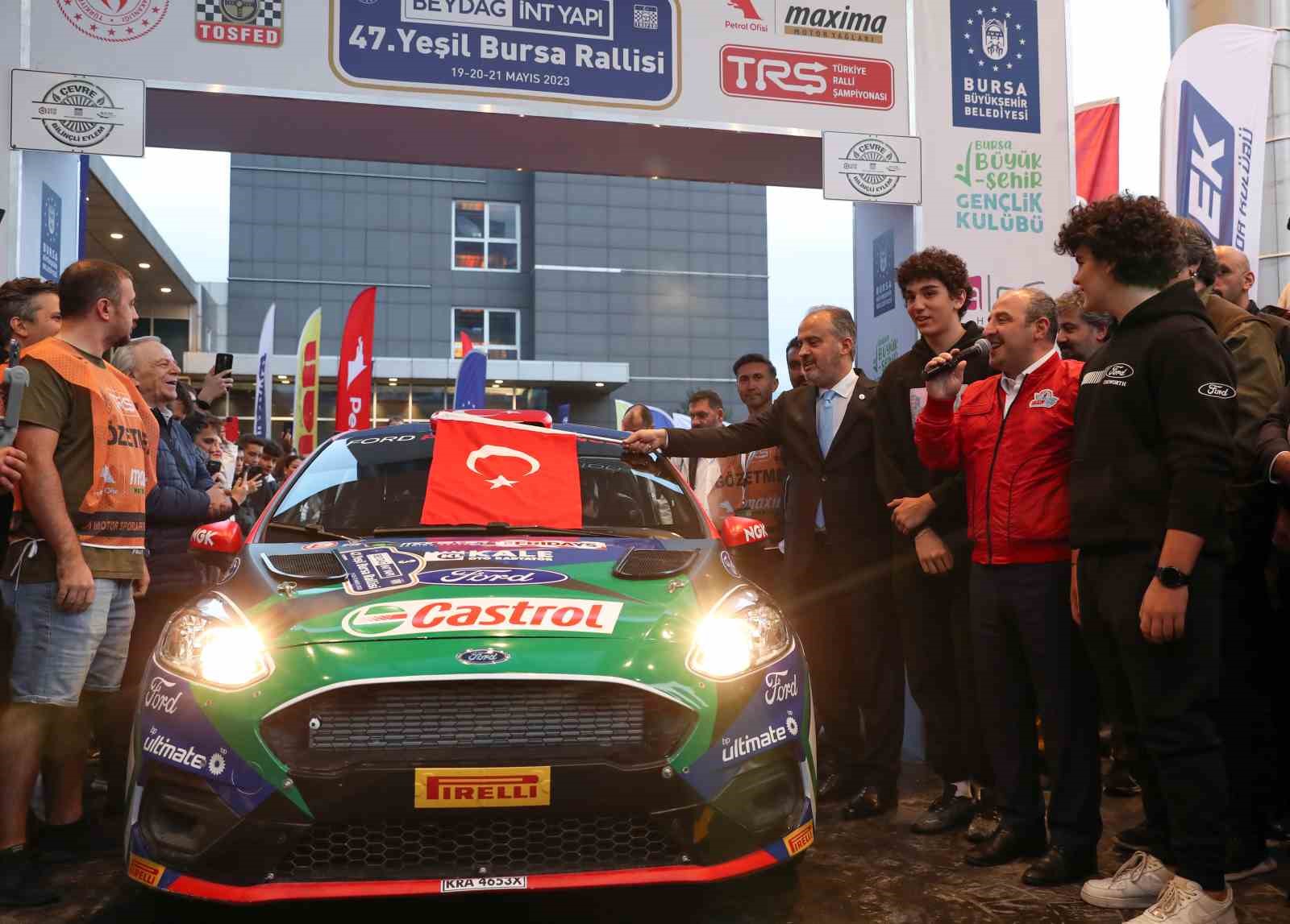 Yeşil Bursa Rallisi Togg ile start aldı