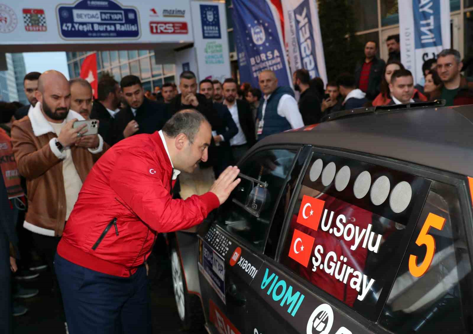 Yeşil Bursa Rallisi Togg ile start aldı